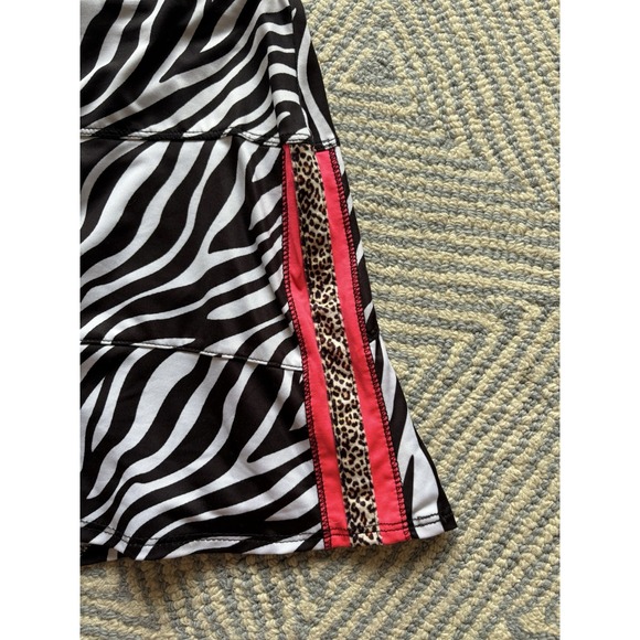 Women's Lucky in Love Safari Star Skort - Small (4-6) Zebra Print - Picture 3 of 7